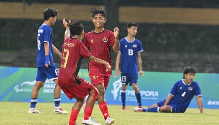 Tim Cerebral Palsy Indonesia Lolos ke IFCPF World Cup 2026 Setelah Taklukkan Thailand 3–1