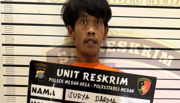 Pria di Medan Dibekuk usai Curi 28 Laptop, Rekannya Buron: Ditembak saat Pengembangan