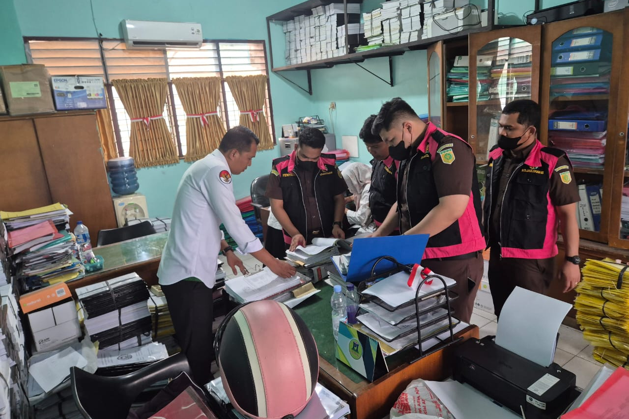 penggeledahan Kemenag Deli Serdang