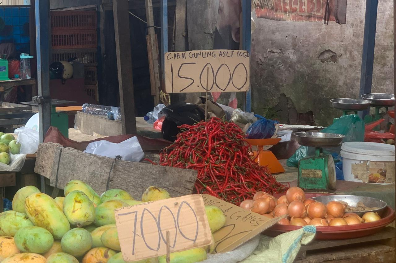 Harga cabai merah Sumut