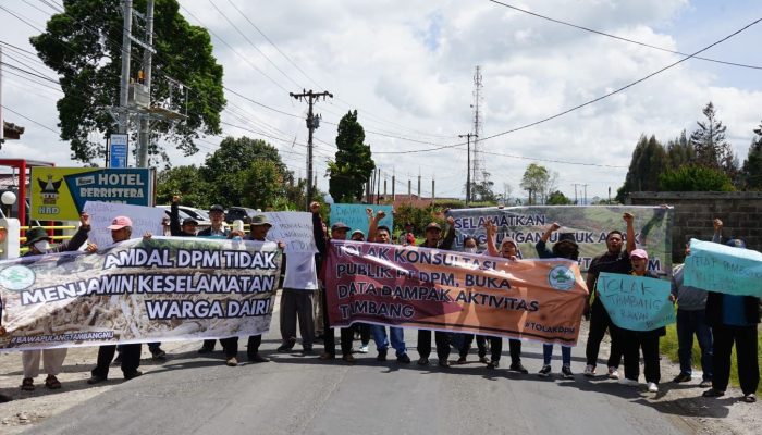 Aliansi Petani Gelar Aksi Tolak Konsultasi Publik Pasca Tambang PT DPM di Dairi, Singgung Dugaan Manipulasi Izin Lingkungan