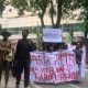 Aksi mahasiswa Papua Medan