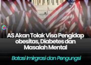 visa AS ditolak obesitas