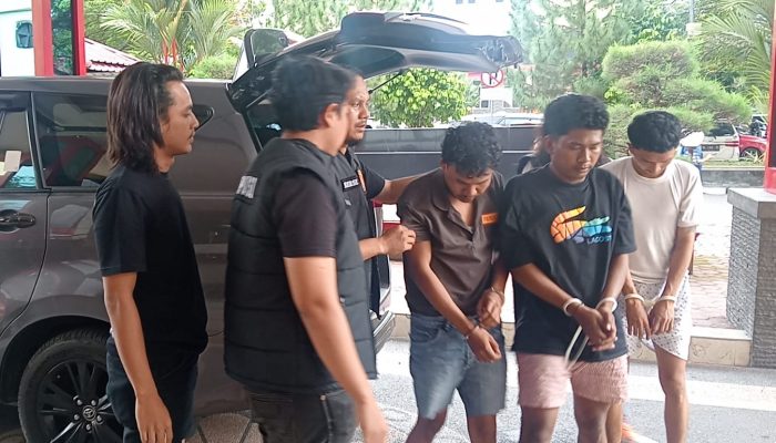 Polda Sumut Bekuk 3 Begal Sadis di Medan, Korban Dibacok dan Motornya Dirampas