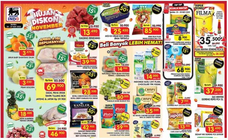 Promo Superindo Weekday