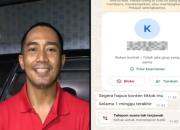Aktor dan influencer mendapat teror
