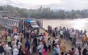 Jembatan Bailey Rampung, Akses Bireuen–Aceh Tengah Kembali Tersambung
