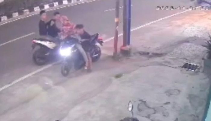 Begal Pelajar SMA di Asahan, Pelaku Masih di Bawah Umur Terekam Kamera
