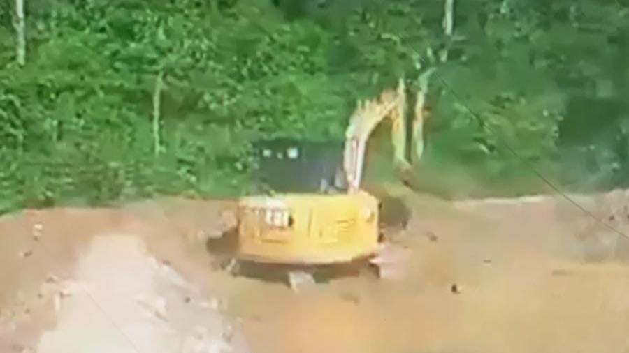 irigasi rusak Desa Bongkaras