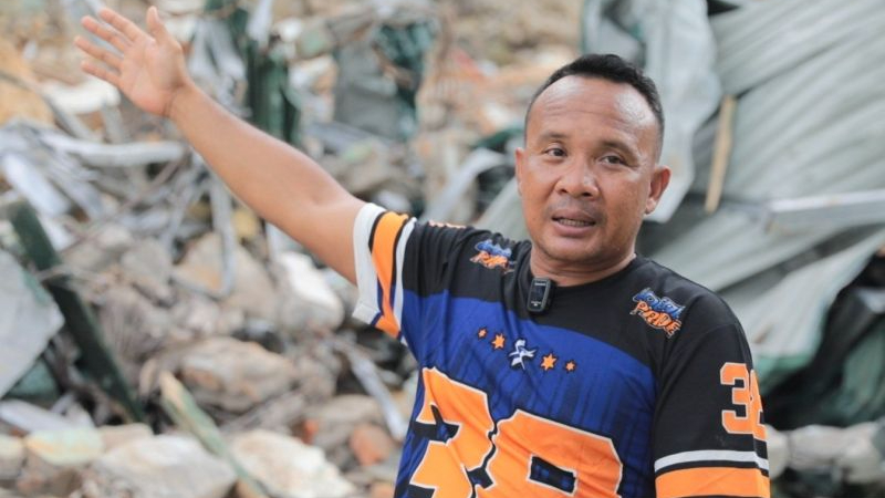 prajurit TNI longsor Aceh Tamiang