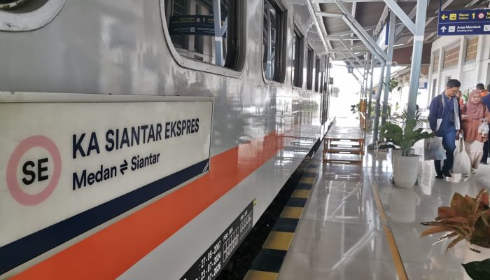 KAI Sumut Catat 2,38 Juta Penumpang hingga November 2025, Tumbuh 8 Persen