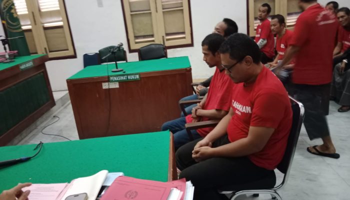 Simpan Ganja 21,9 Kg, Tiga Terdakwa Dituntut 18 Tahun Penjara di PN Medan