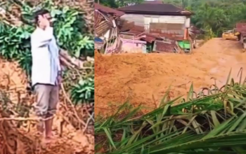 Pilu Suami saat Kumandangkan Azan demi Doakan Istrinya yang Hilang Ditelan Longsor Sibolga: Sayang, Ayo Pulang