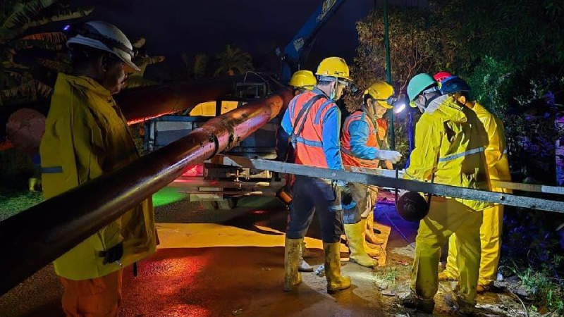 Pemulihan listrik Sumut