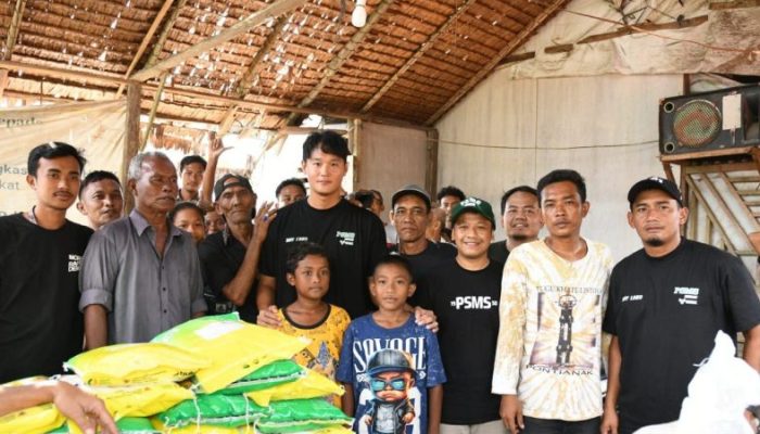 PSMS Medan Salurkan Bantuan untuk Korban Banjir di Langkat, Manajemen Turun Langsung ke Lokasi