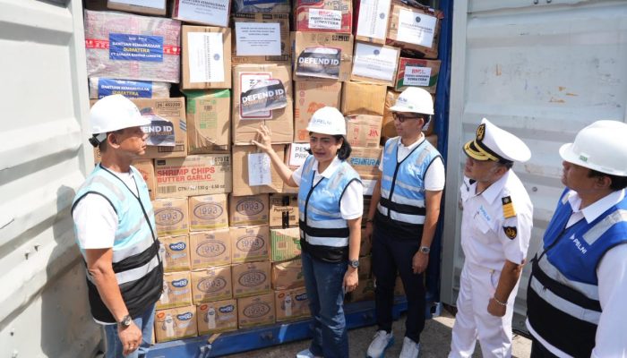 PELNI Gratiskan Pengiriman Bantuan Banjir Sumatera, Subsidi Logistik Capai Rp 1,4 Miliar