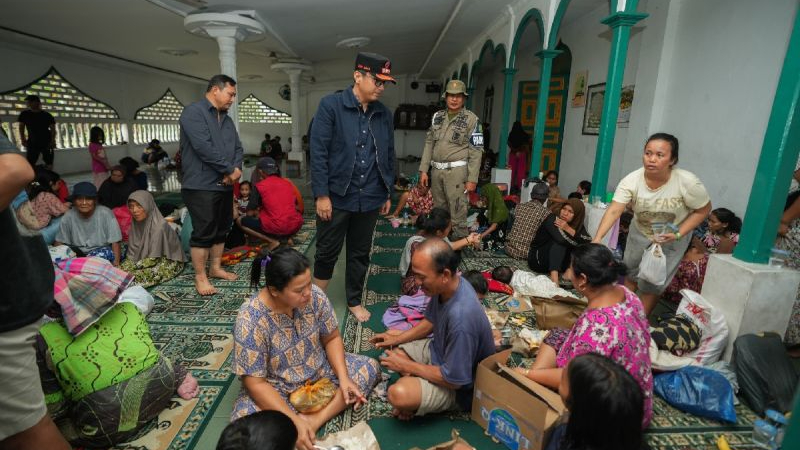 Pengungsi bencana Sumut