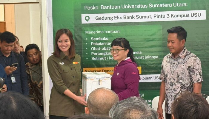 Kemendiktisaintek Gelontorkan Rp50 Miliar, Apresiasi Gerak Cepat USU Bantu Korban Banjir Sumatera