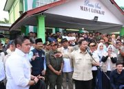 Prabowo tinjau banjir Langkat
