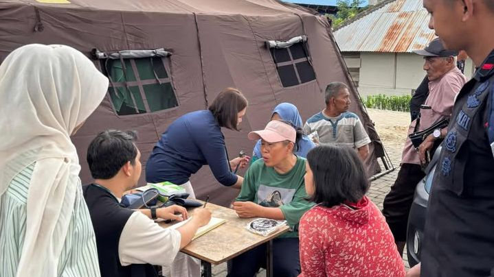 Relawan kesehatan Langkat