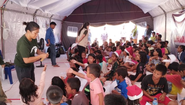 YEL Gelar Sekolah Darurat di Huntara Tapanuli Tengah, Pulihkan Trauma Anak Terdampak Bencana