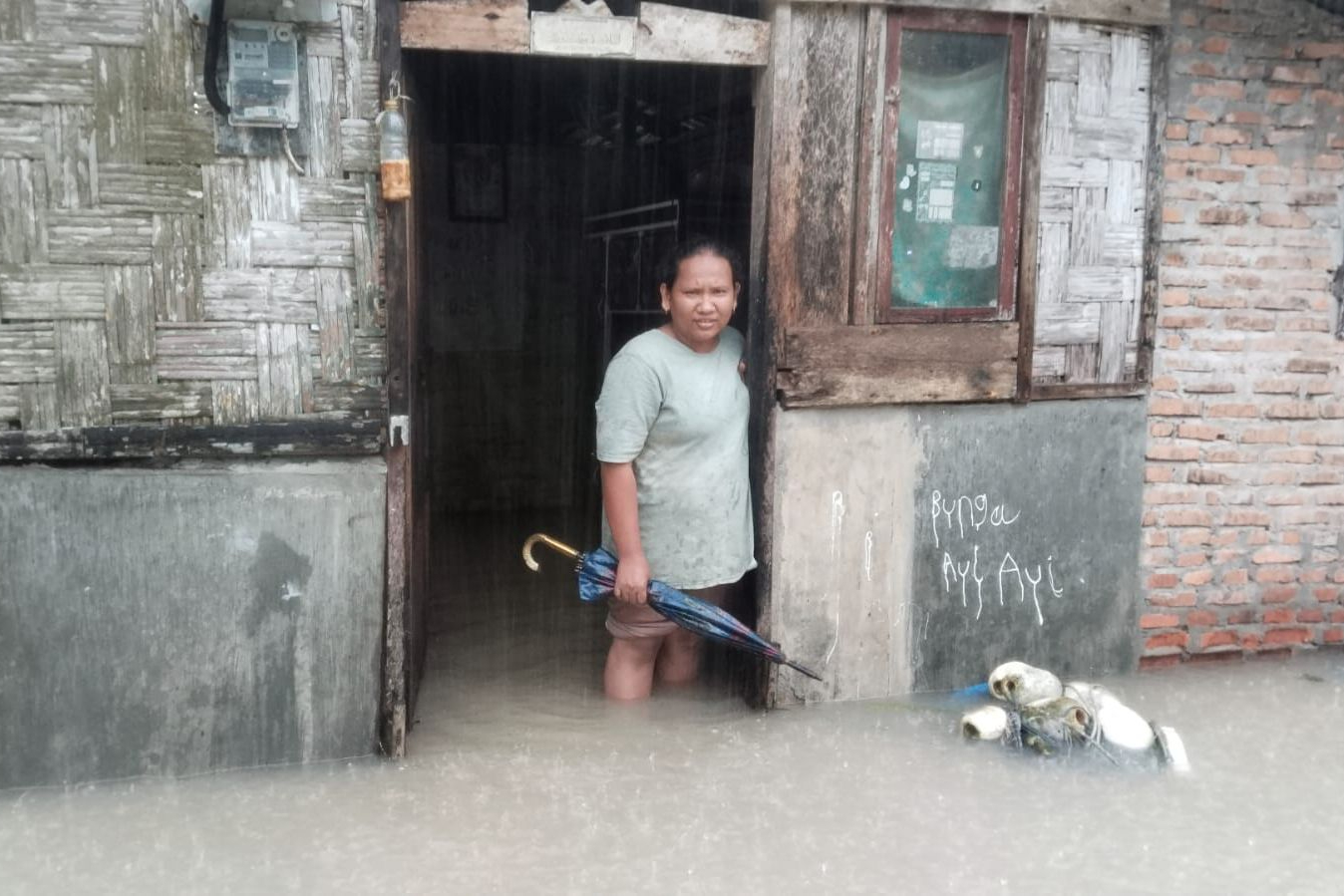 Desa di Langkat terisolasi