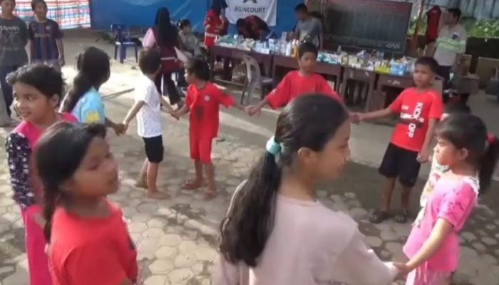 Ratusan Anak Korban Banjir di Tapsel Ikuti Trauma Healing, Begini Kondisinya