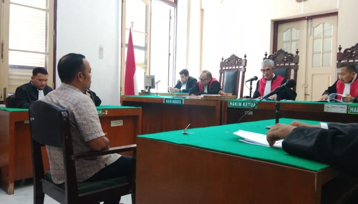 Rugikan Negara Rp 486 Juta, Mantan Kades Aek Nabara Didakwa Korupsi Dana Desa