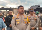 polsek muara batang gadis dibakar