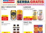Promo Alfamart Serba Gratis Jelang Natal dan Tahun Baru: Olatte-Teh Gelas Beli 2 Gratis 1