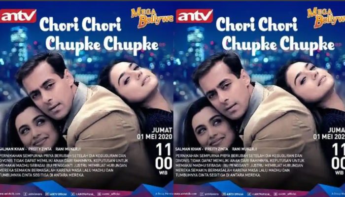Sinopsis Film Chori Chori Chupke Chupke: Cerita Dibalik Salman Khan Punya Anak dari Rahim Preity Zinta Tayang di di Mega Bollywood ANTV Pagi Ini