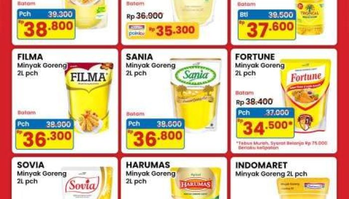 Promo Hemat Indomaret 24 Desember 2025: Minyak Goreng Sunco Hingga Filma
