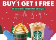 Promo Starbucks Holiday Cheers, Nikmati Buy 1 Get 1 Free Minuman Jelang Natal dan Tahun Baru 2025
