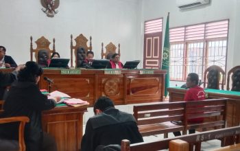 Boni Tarigan dituntut 3,5 tahun