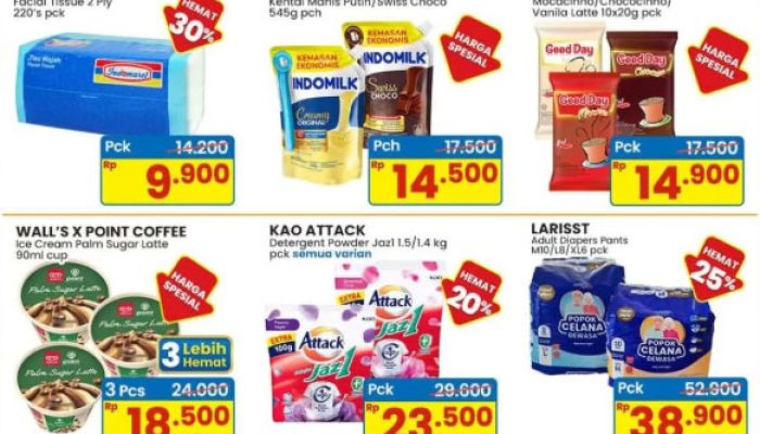 Promo Murah Meriah Indomaret weekend 15-18 Januari 2026: Indomilk dan Good Day Harga Spesial