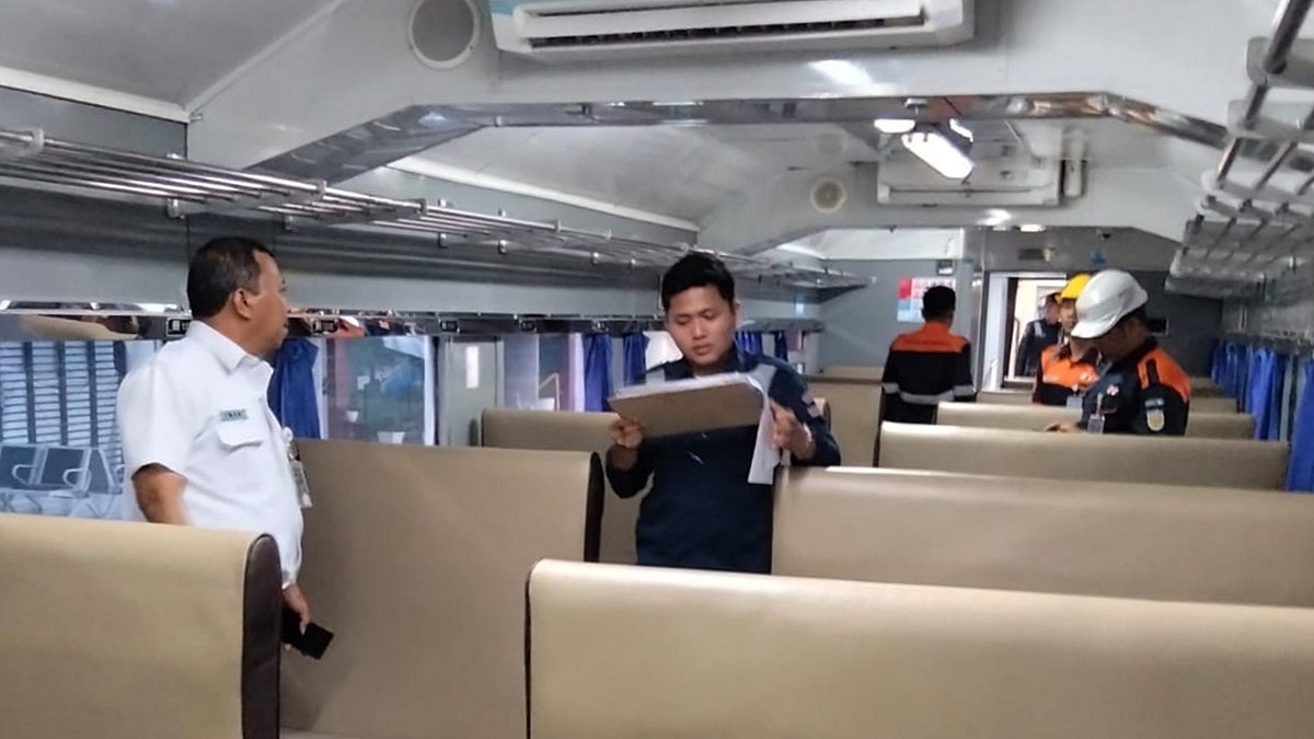 rampcheck kereta Lebaran 2026