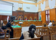 Sidang lanjutan kasus korupsi proyek jalan Sumatera Utara dengan terdakwa Heliyanto di Pengadilan Tipikor Medan, Kota Medan, Sumatera Utara, Kamis 8 Januari 2026.