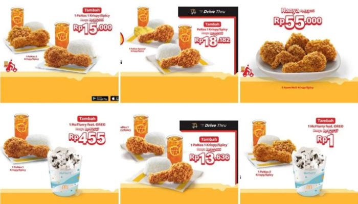 Promo Murah Meriah McD Senin-Minggu Selama Januari 2026: Ada McFlurry Cuma Rp 1