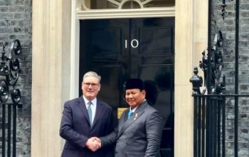 Prabowo bertemu PM Inggris