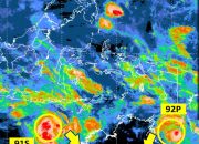 BMKG Ungkap Bibit Siklon Tropis 91S Berpotensi Jadi Siklon, Dampaknya Bisa Dirasakan NTB hingga Jatim