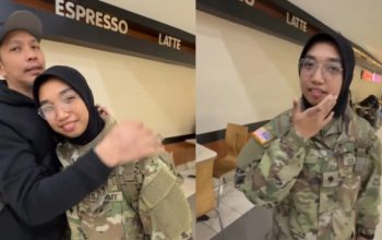 WNl berhijab US Army viral