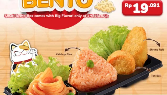 Promo HokBen Menu Baru Harga Hemat Tahun Baru 2026: Kobachi Bento Cuma Rp 19.000-an