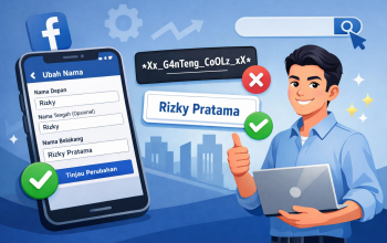 Tutorial Cara Ganti Nama FB di Tahun 2026 Biar Gak Alay & Mudah Ditemukan