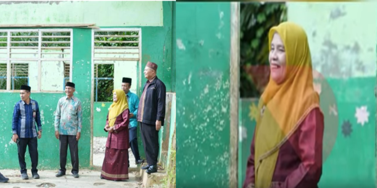 guru hibahkan tanah untuk sekolah