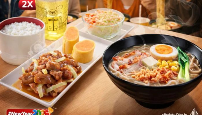 Promo Murah Meriah HokBen menu makan Berdua Bisa Dinikmati bersama Teman atau Partner Anda