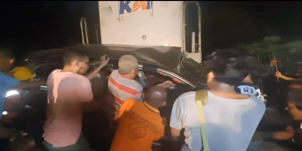 kecelakaan maut kereta api Tebing Tinggi