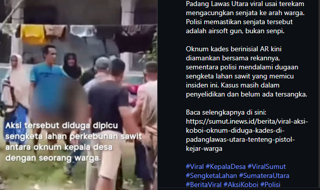 Kades di Padang Lawas Utara