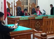 Majelis hakim Pengadilan Negeri Medan membacakan putusan vonis terhadap Misnan alias Lelek dalam kasus peredaran narkotika jenis ekstasi.