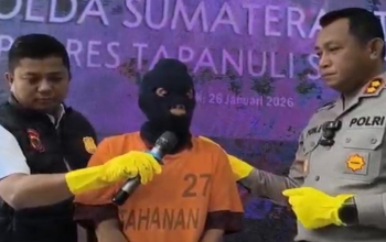 Kakek di Tapanuli Selatan Ditangkap Polisi atas Dugaan Rudapaksa terhadap Cucunya