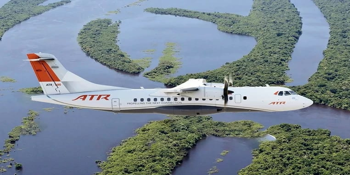 ilustrasi Pesawat ATR 42-500 hilang kontak
